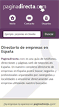 Mobile Screenshot of paginadirecta.com